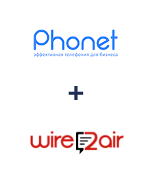 Інтеграція Phonet та Wire2Air