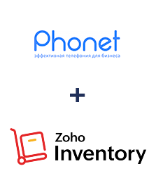 Інтеграція Phonet та ZOHO Inventory