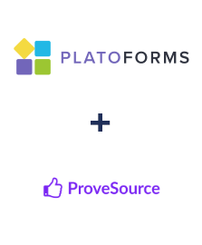 Інтеграція PlatoForms та ProveSource