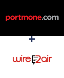 Інтеграція Portmone та Wire2Air