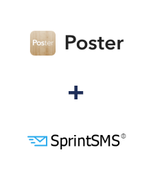 Інтеграція Poster та SprintSMS