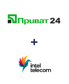 Інтеграція Приват24 та Intel Telecom