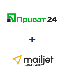 Інтеграція Приват24 та Mailjet