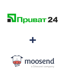 Інтеграція Приват24 та Moosend