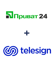 Інтеграція Приват24 та Telesign
