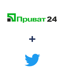 Інтеграція Приват24 та Twitter