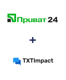 Інтеграція Приват24 та TXTImpact