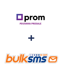 Інтеграція Prom та BulkSMS