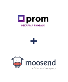 Інтеграція Prom та Moosend