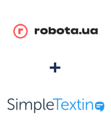 Інтеграція robota.ua та SimpleTexting