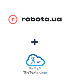 Інтеграція robota.ua та TheTexting