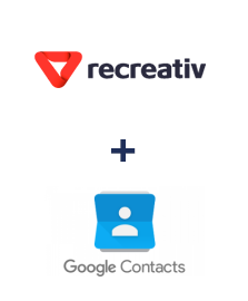 Інтеграція Recreativ та Google Contacts