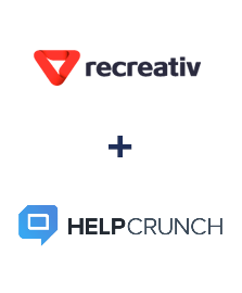 Інтеграція Recreativ та HelpCrunch