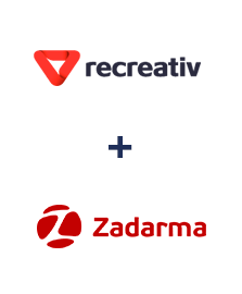 Інтеграція Recreativ та Zadarma
