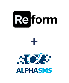 Інтеграція Reform та AlphaSMS