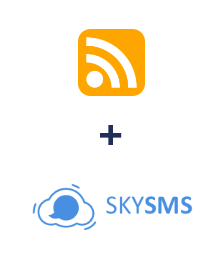 Інтеграція RSS та SkySMS