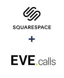 Інтеграція Squarespace та Evecalls