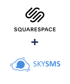 Інтеграція Squarespace та SkySMS