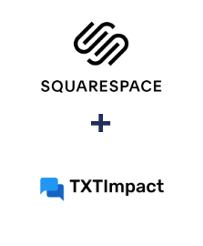 Інтеграція Squarespace та TXTImpact