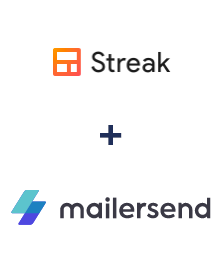 Інтеграція Streak та MailerSend