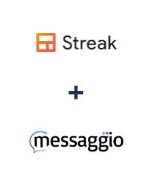 Інтеграція Streak та Messaggio