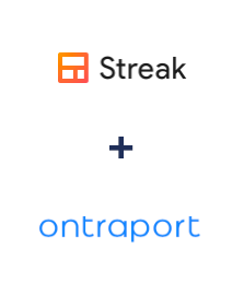 Інтеграція Streak та Ontraport