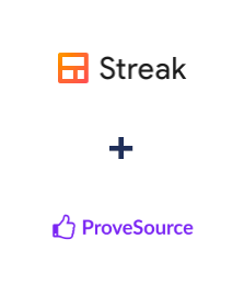 Інтеграція Streak та ProveSource