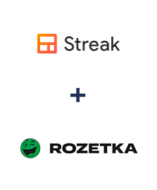 Інтеграція Streak та Rozetka