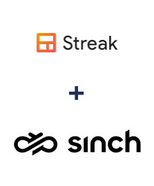 Інтеграція Streak та Sinch