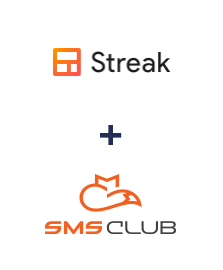 Інтеграція Streak та SMS Club