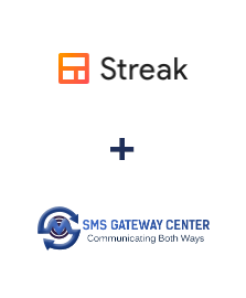 Інтеграція Streak та SMSGateway