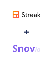 Інтеграція Streak та Snovio