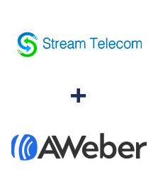 Інтеграція Stream Telecom та AWeber