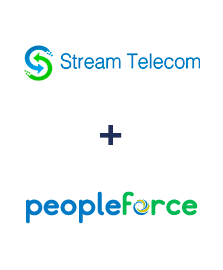 Інтеграція Stream Telecom та PeopleForce