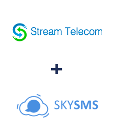 Інтеграція Stream Telecom та SkySMS