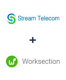Інтеграція Stream Telecom та Worksection