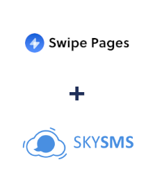 Інтеграція Swipe Pages та SkySMS