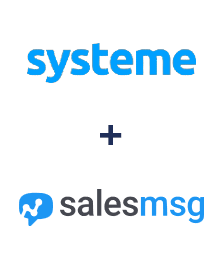 Інтеграція Systeme.io та Salesmsg