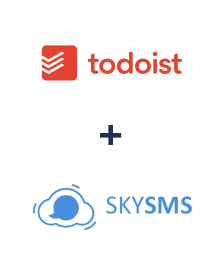 Інтеграція Todoist та SkySMS