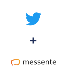 Інтеграція Twitter та Messente