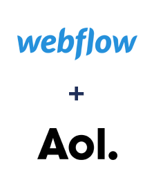 Інтеграція Webflow та AOL