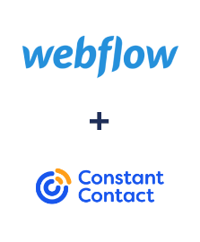 Інтеграція Webflow та Constant Contact