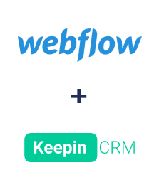 Інтеграція Webflow та KeepinCRM