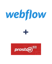 Інтеграція Webflow та Prostor SMS