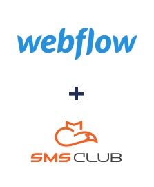 Інтеграція Webflow та SMS Club