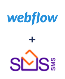 Інтеграція Webflow та SMS-SMS
