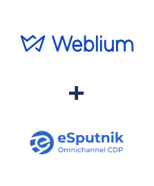 Інтеграція Weblium та eSputnik