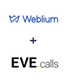 Інтеграція Weblium та Evecalls