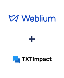 Інтеграція Weblium та TXTImpact