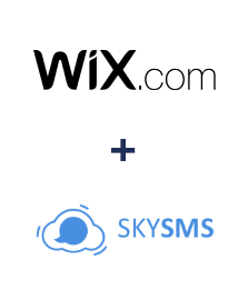 Інтеграція Wix та SkySMS